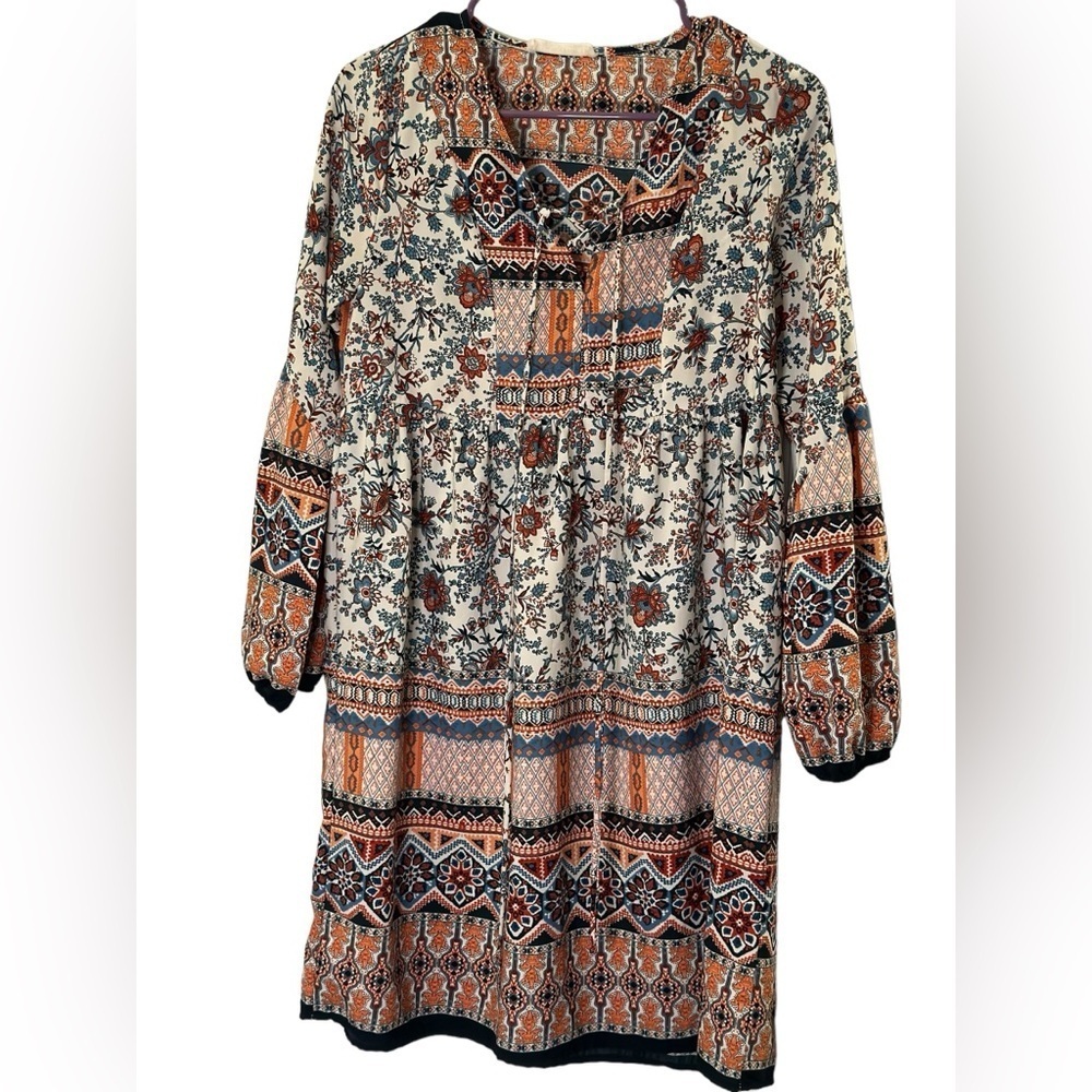 Les Amis Women’s Boho Style Floral Dress size S